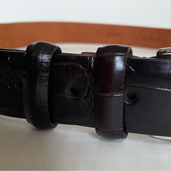 Cole Haan Brown Leather Belt – Size 38 - Picture 3 of 4